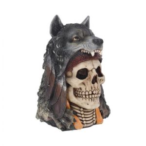 Skull & wolf