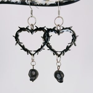 Korvikset - Pääkallo sydän