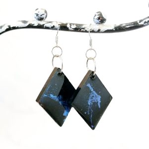 korvakorut, musta turkoosi